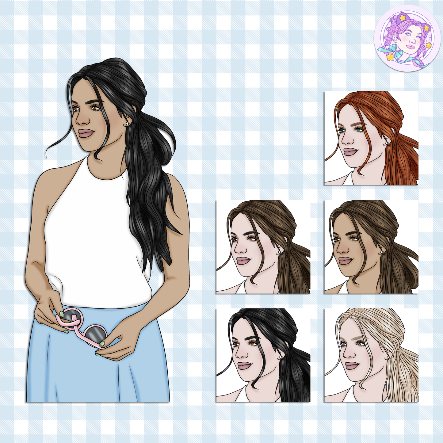 Sugar Bunny // Clip Art