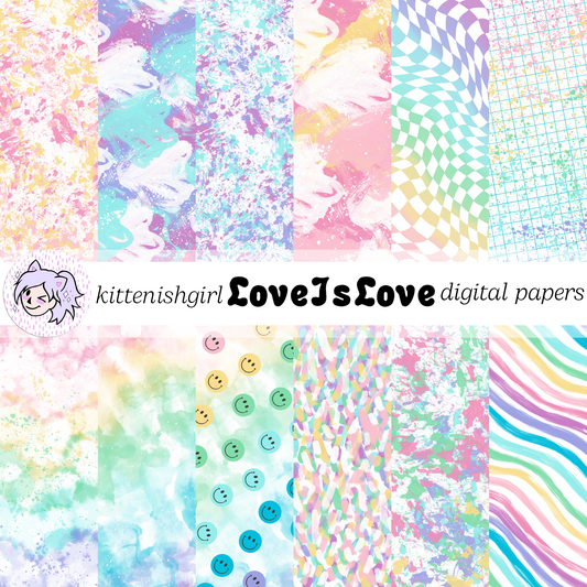 LoveIsLove // Digital Papers