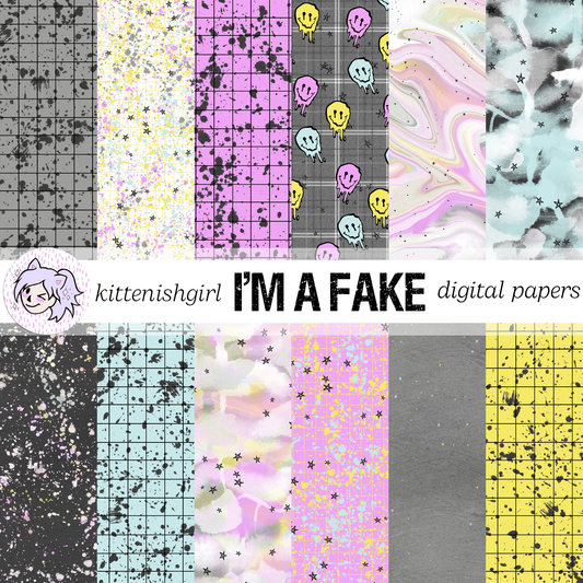 I'm A Fake // Digital Papers