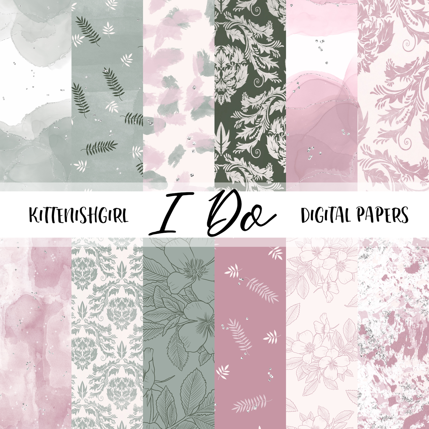 I Do // Digital Papers