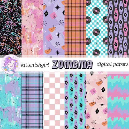 Zombina // Digital Papers
