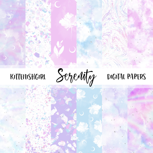 Serenity // Digital Papers