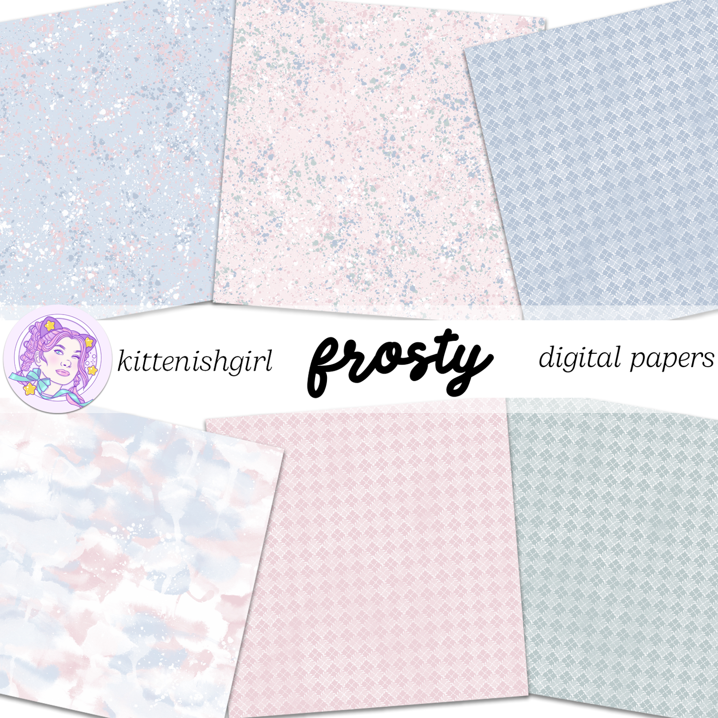 Frosty // Digital Papers