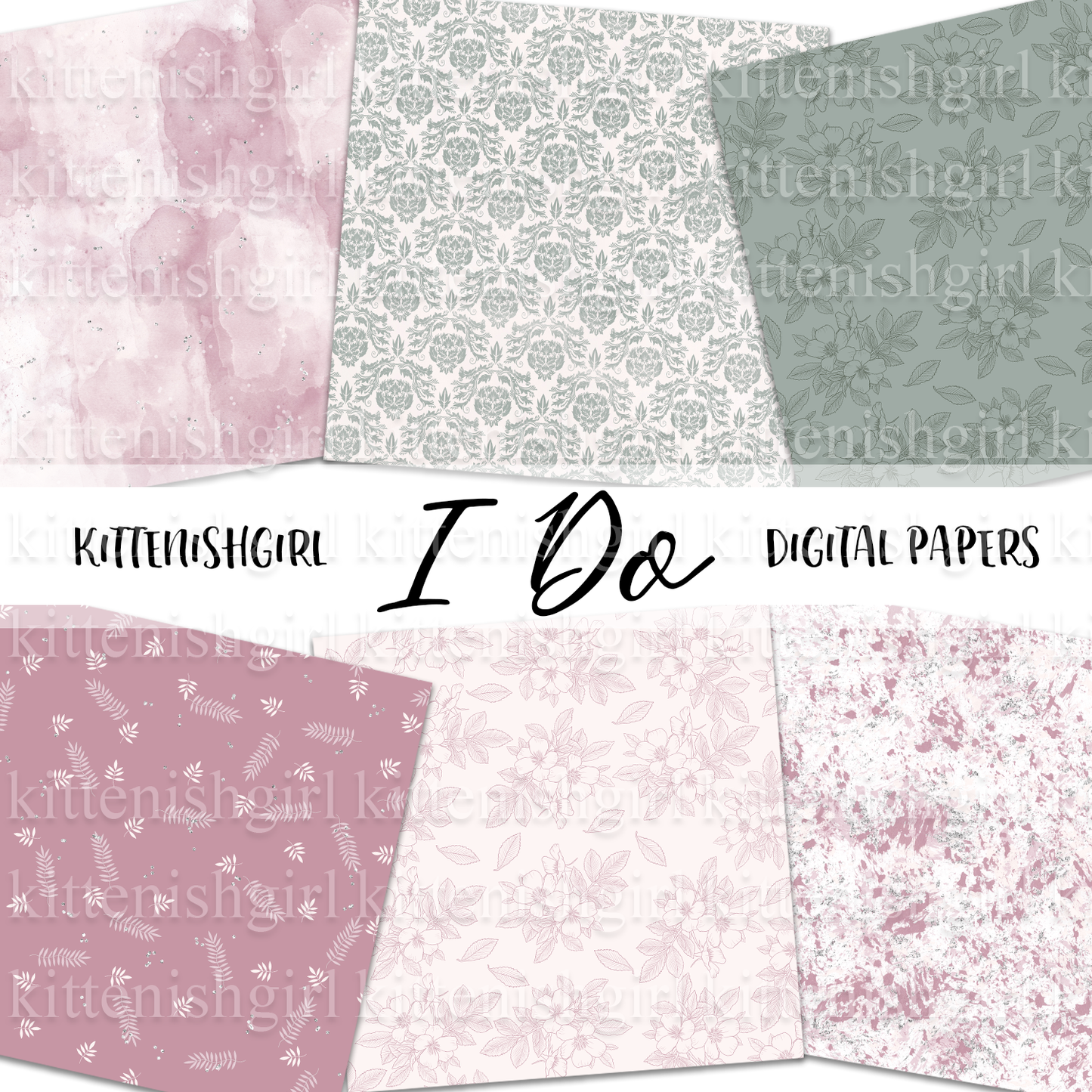 I Do // Digital Papers