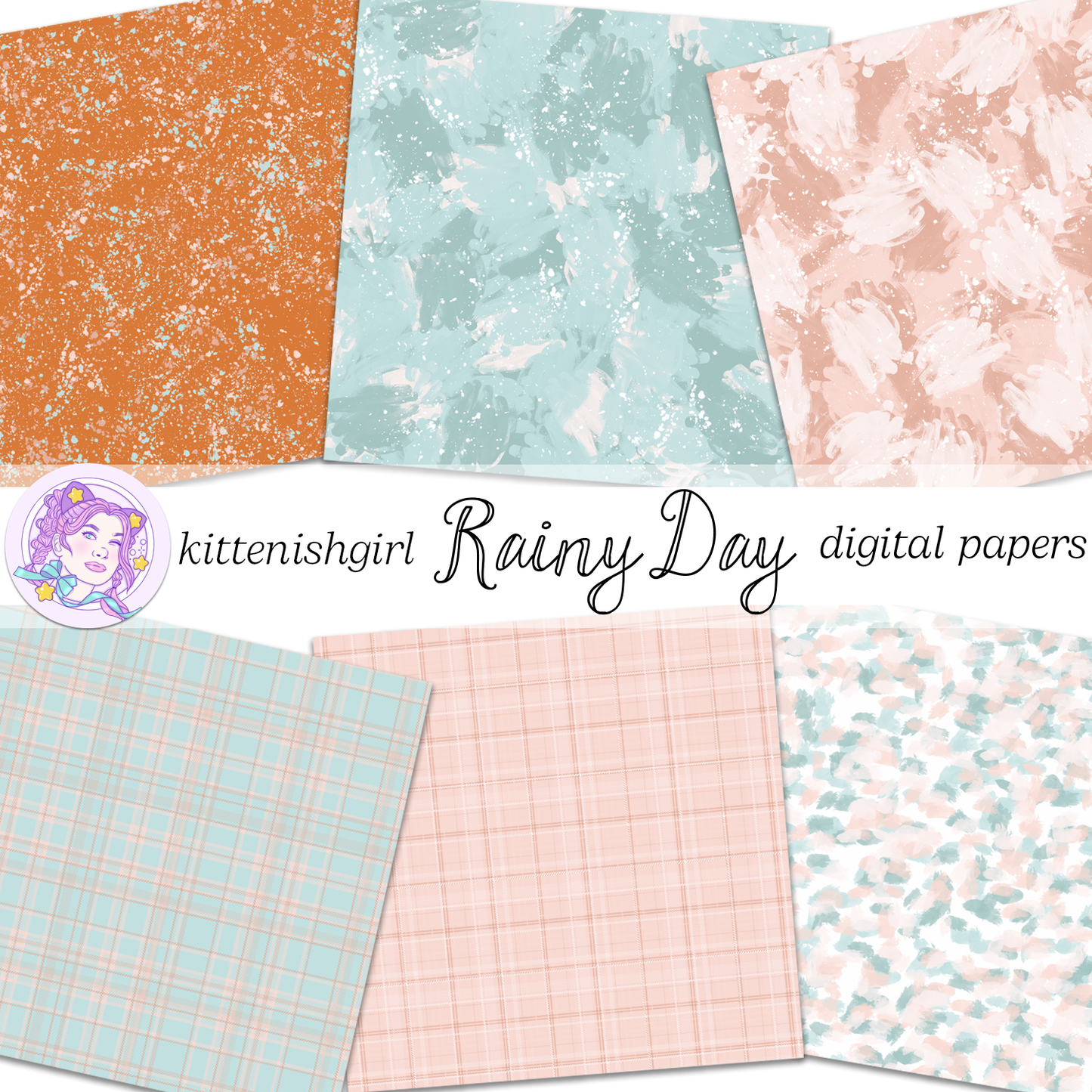 Rainy Day // Digital Papers