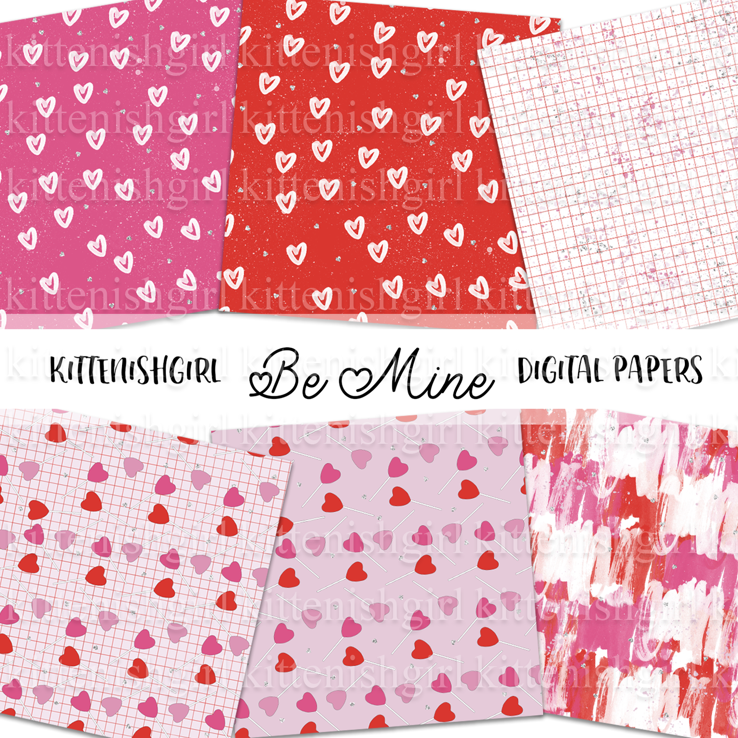 Be Mine // Digital Papers