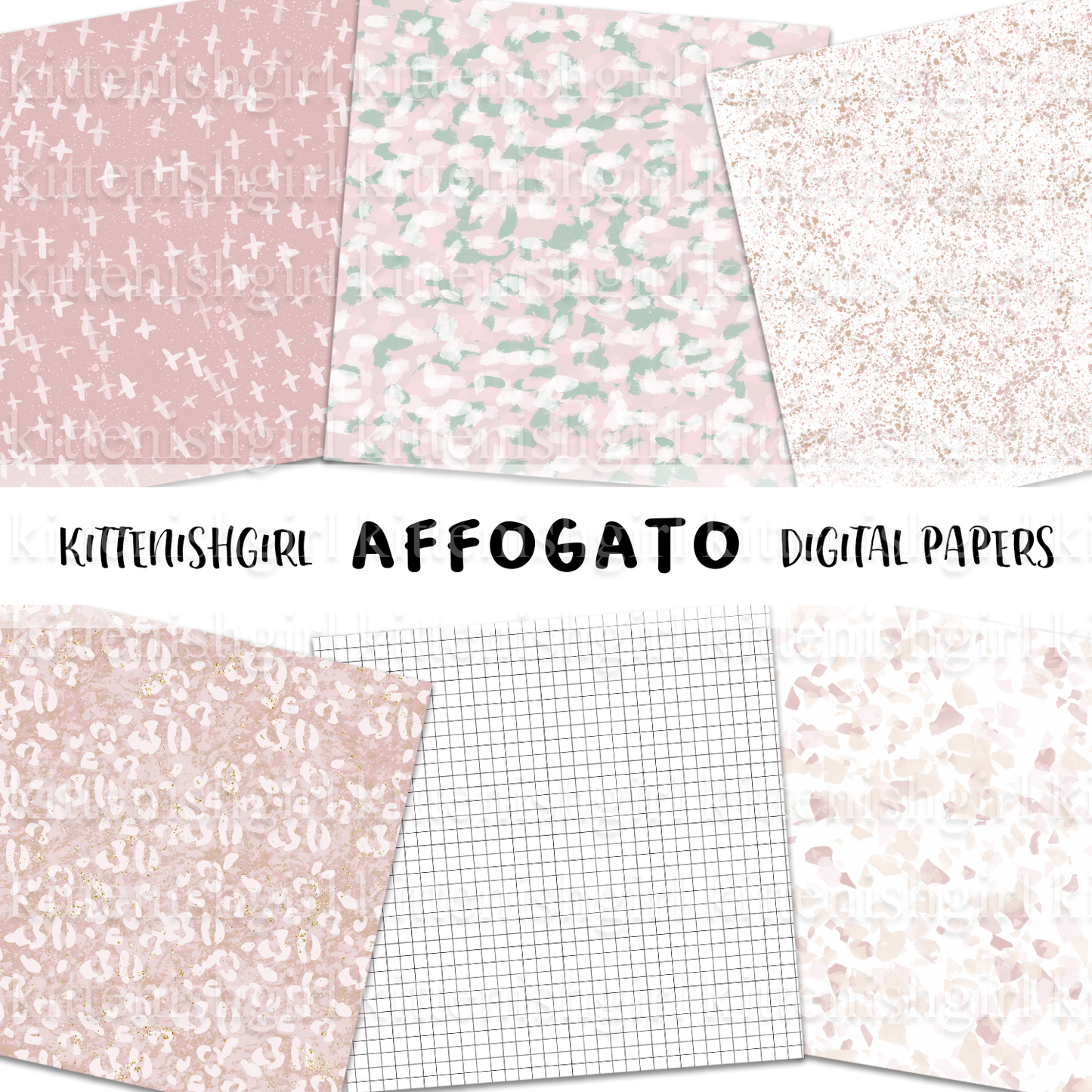 Affogato // Digital Papers
