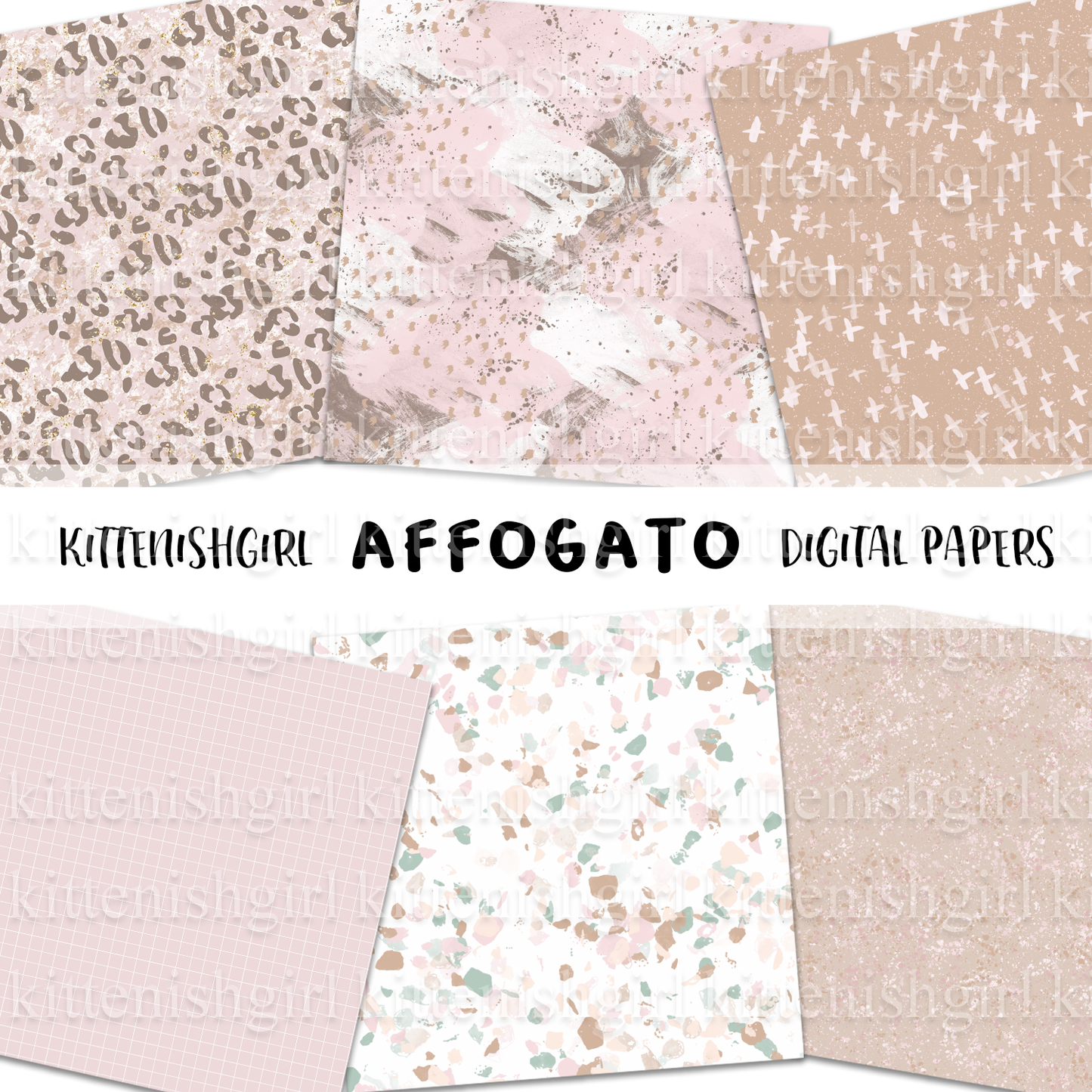 Affogato // Digital Papers