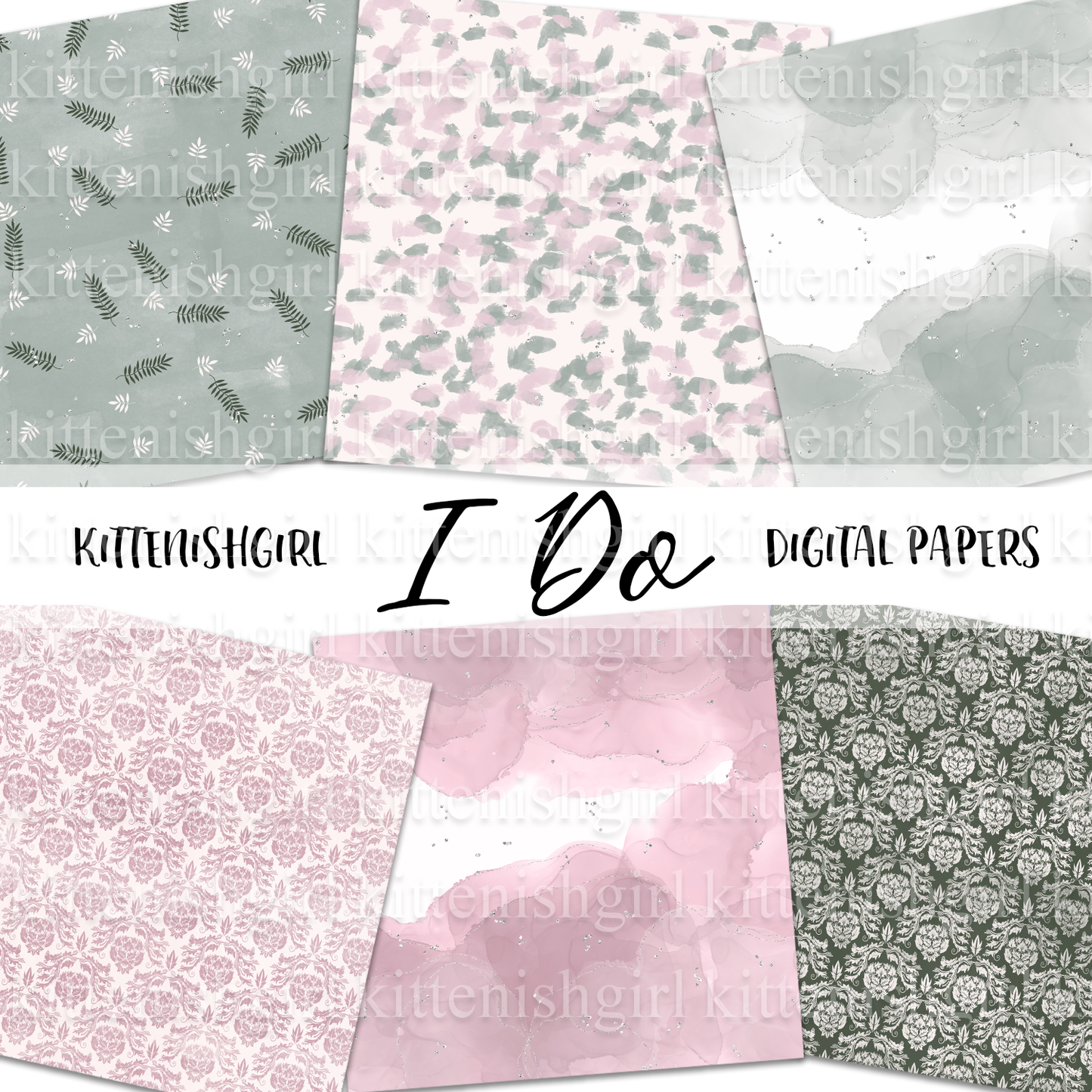 I Do // Digital Papers