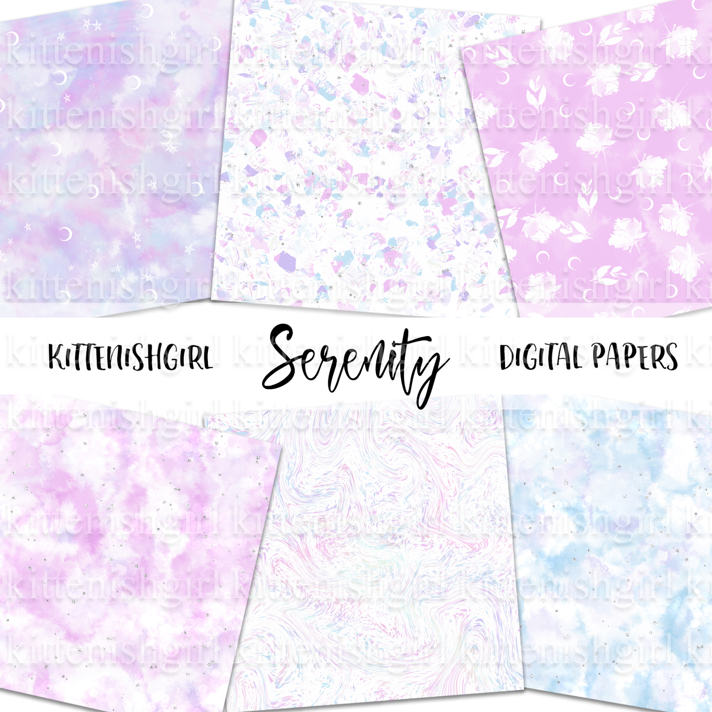 Serenity // Digital Papers