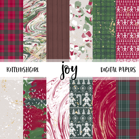 Joy // Digital Papers