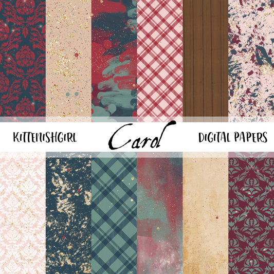 Carol // Digital Papers