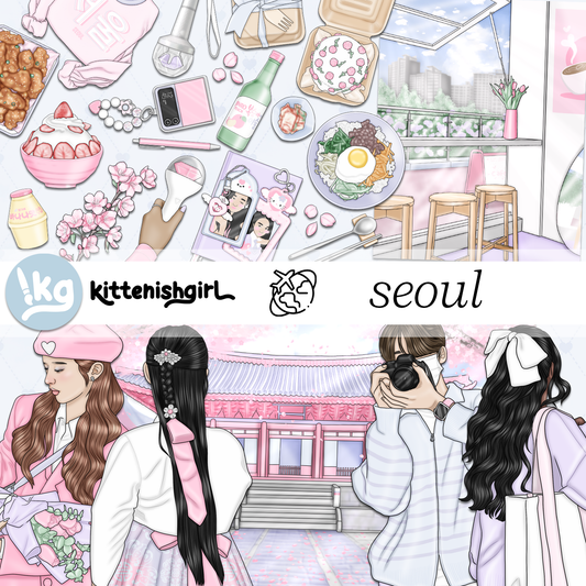 Seoul // Clip Art