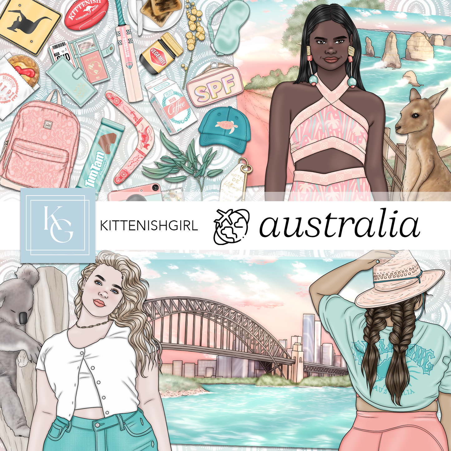 Australia // Clip Art