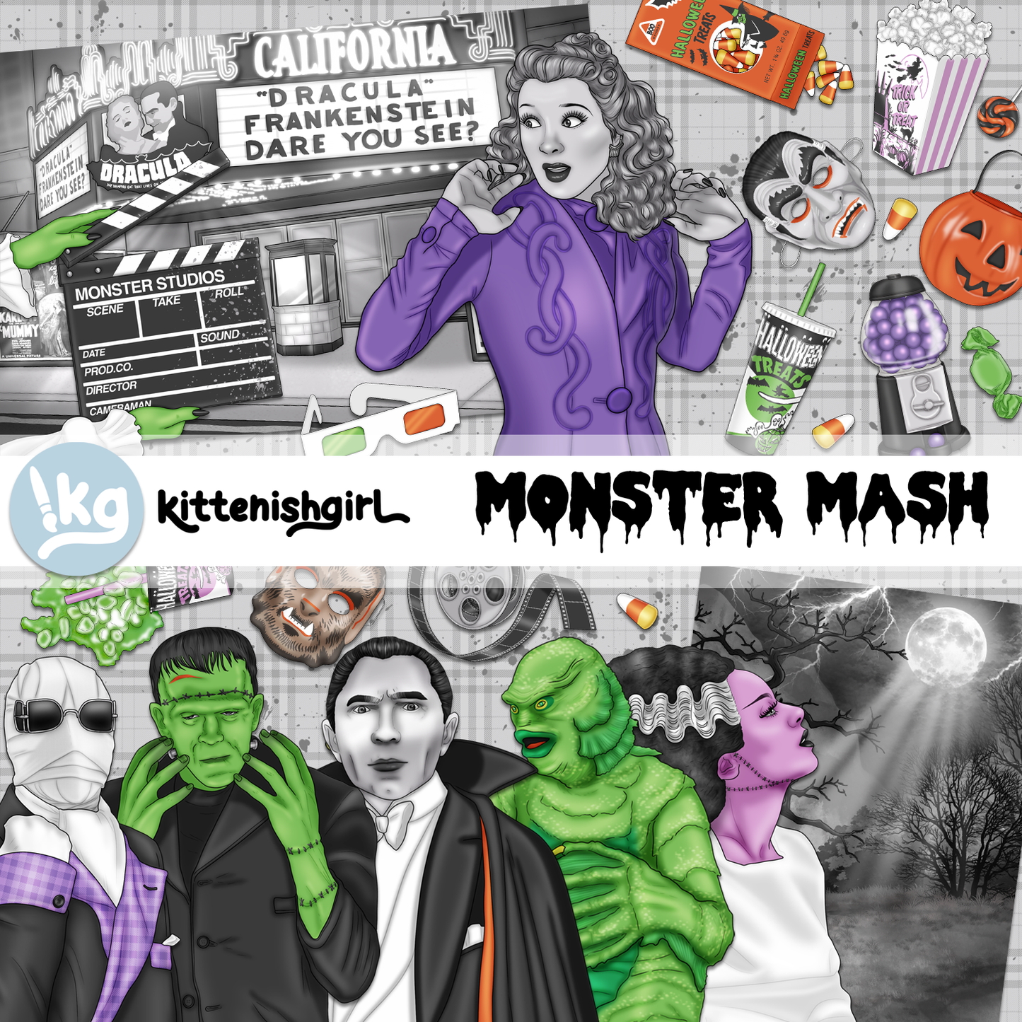Monster Mash // Clip Art