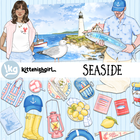 Seaside // Clip Art
