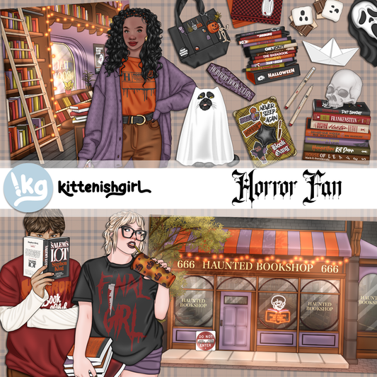 Horror Fan // Clip Art