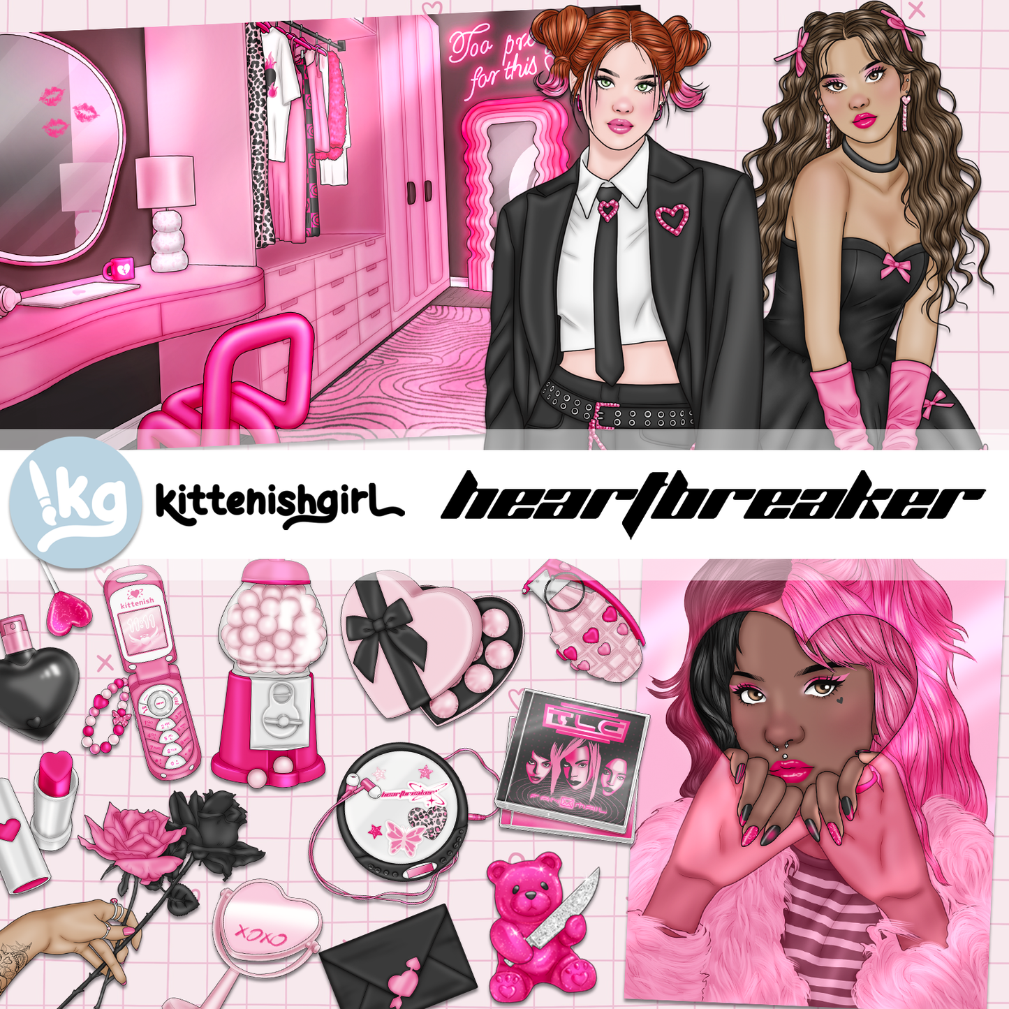 Heartbreaker // Clip Art