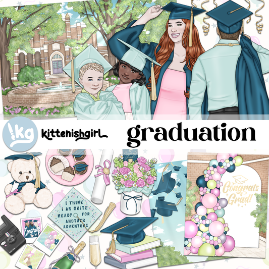 Graduation // Clip Art