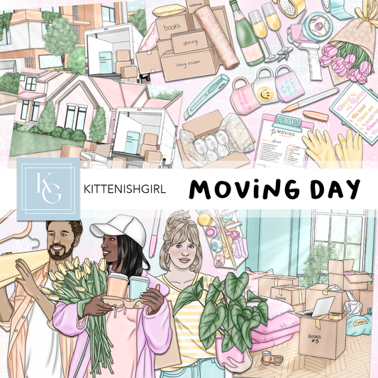 Moving Day // Clip Art
