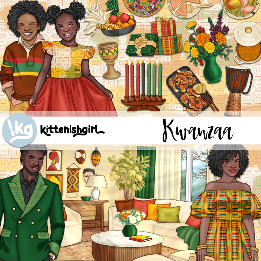 Kwanzaa // Clip Art