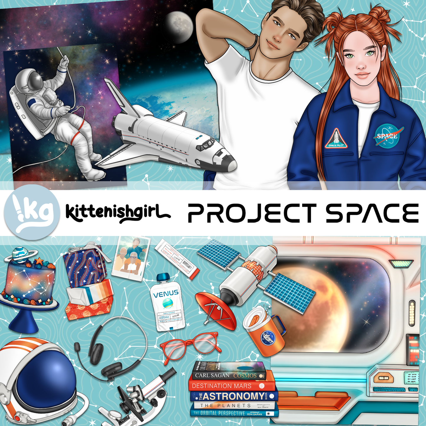 Project Space // Clip Art