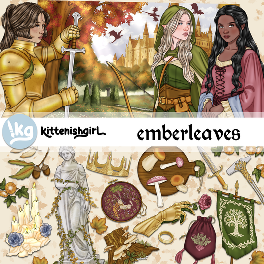 Emberleaves // Clip Art