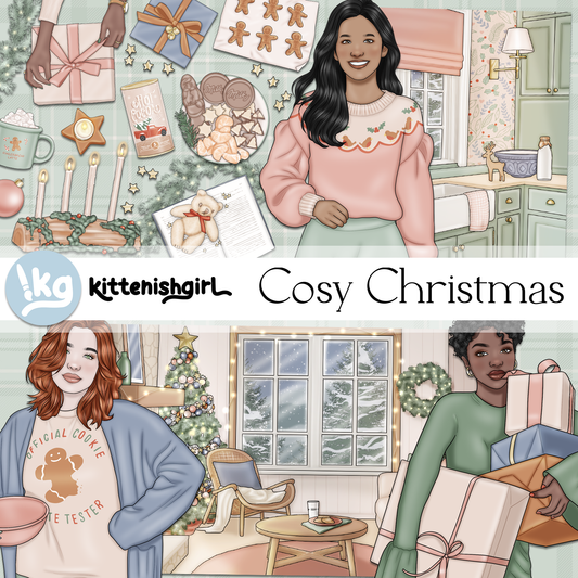 Cosy Christmas // Clip Art