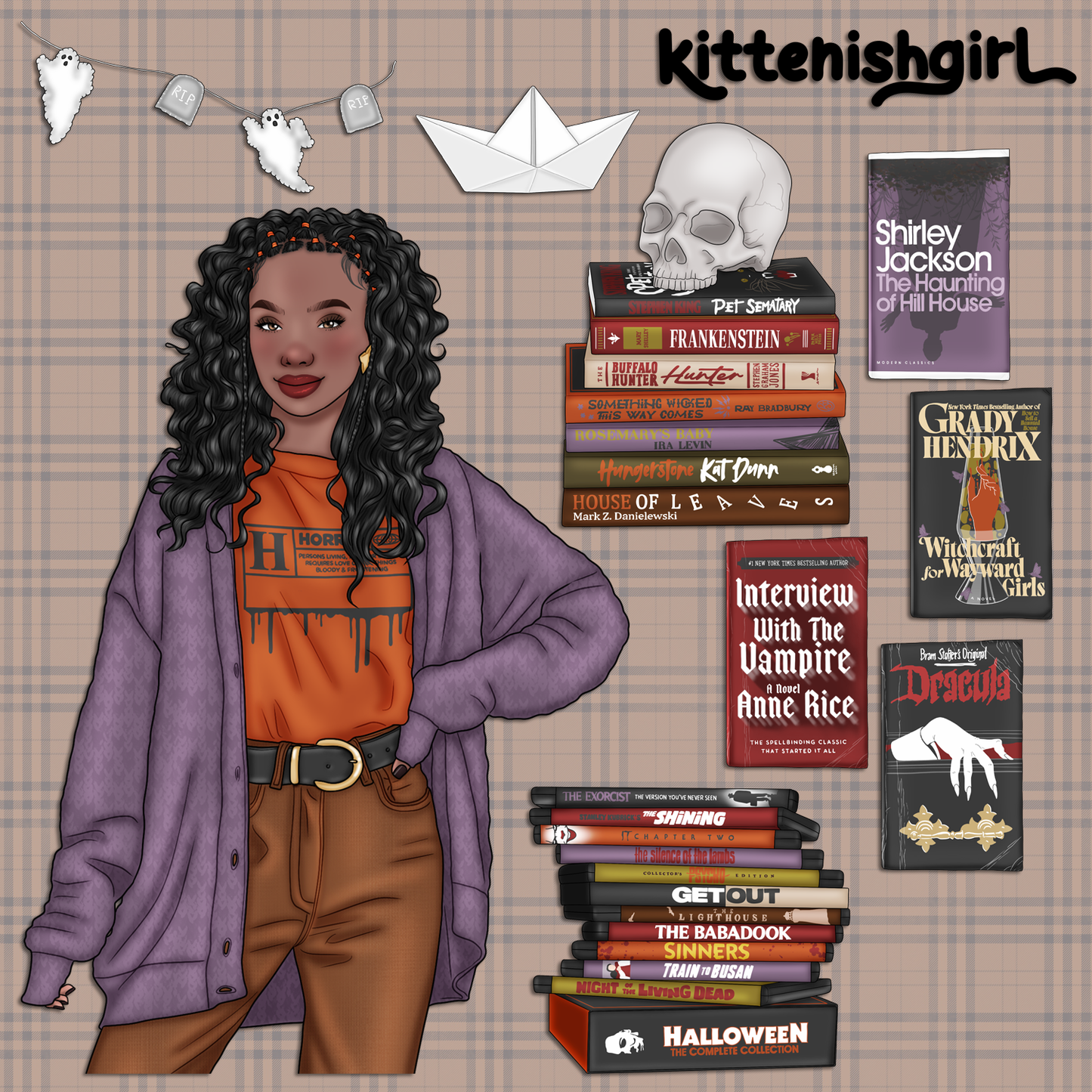 Horror Fan // Clip Art