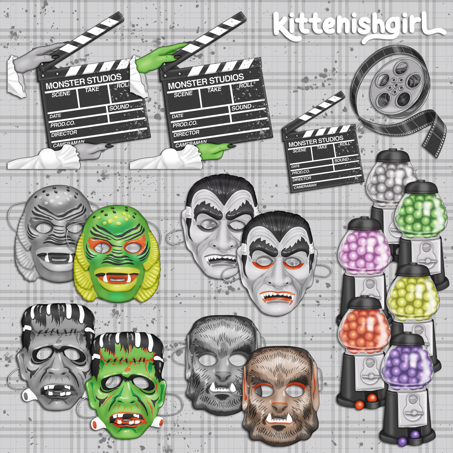 Monster Mash // Clip Art