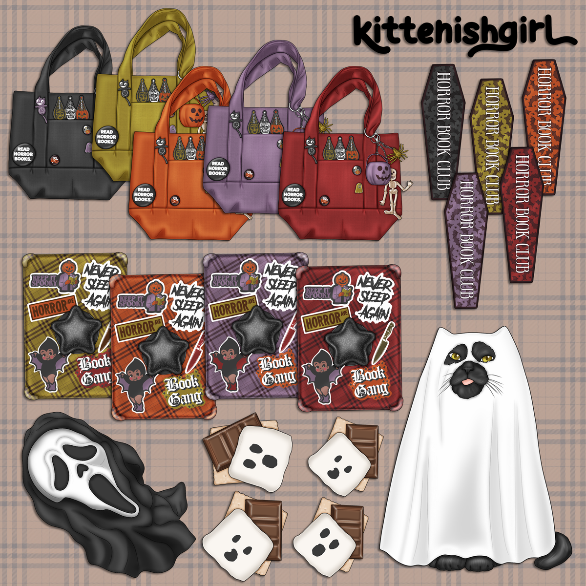 Horror Fan // Clip Art