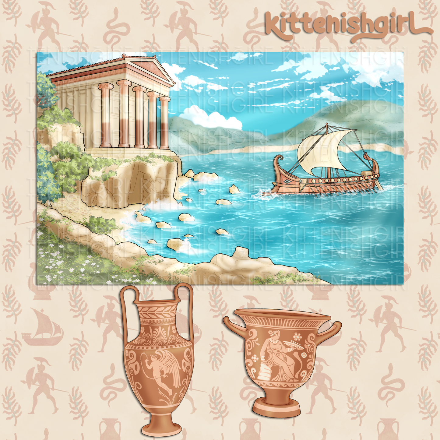 Ancient Myth // Clip Art