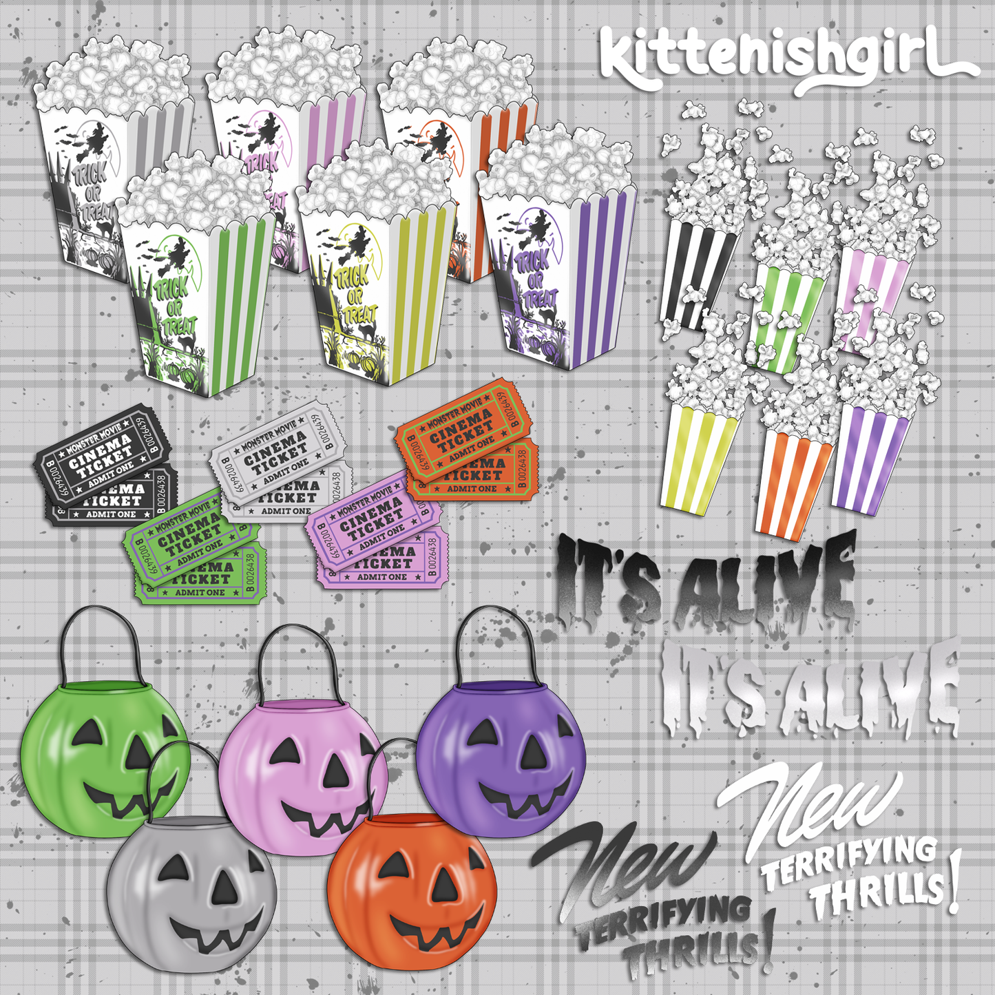 Monster Mash // Clip Art
