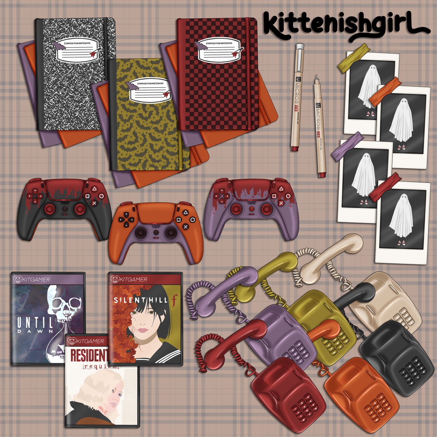 Horror Fan // Clip Art