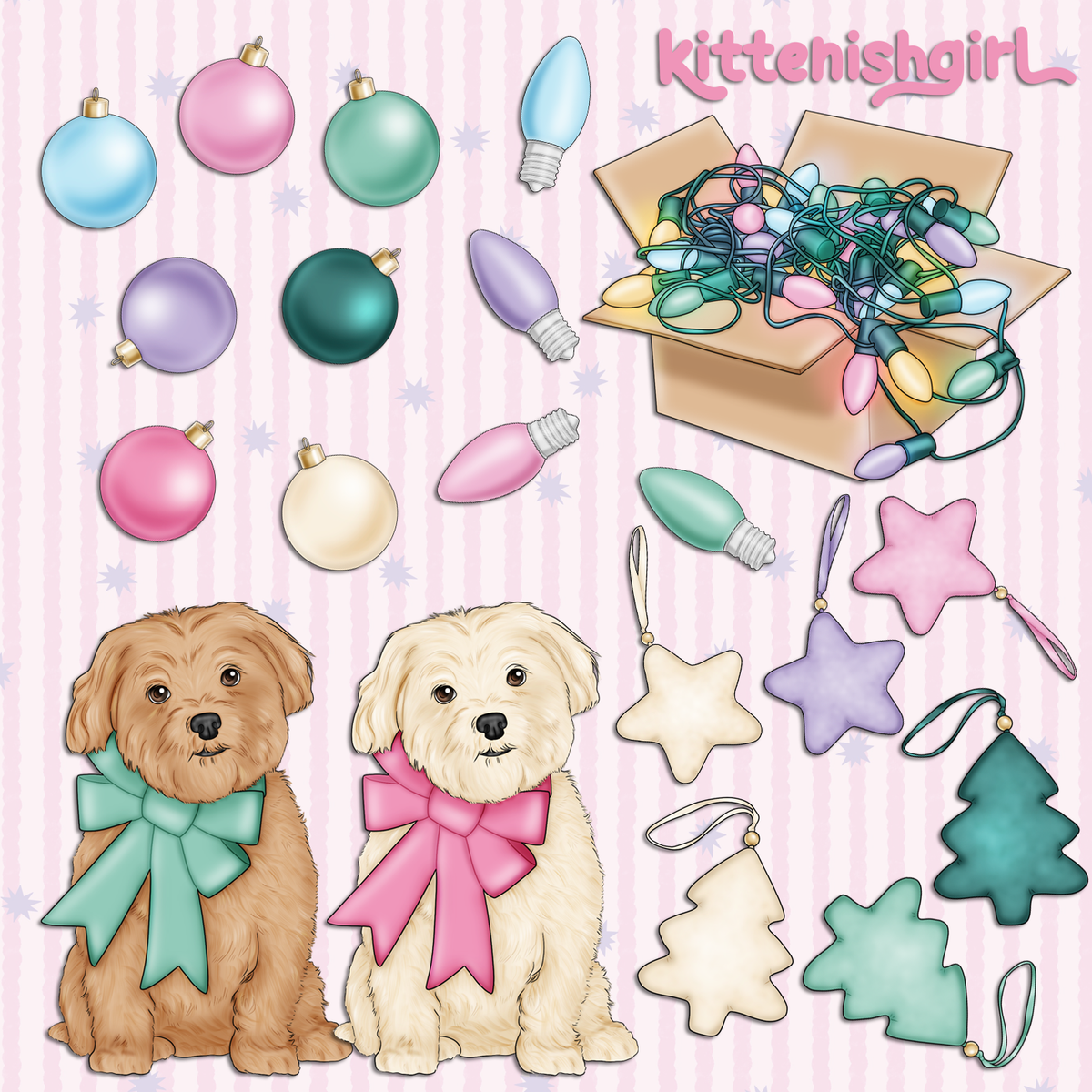 Deck the Halls // Clip Art