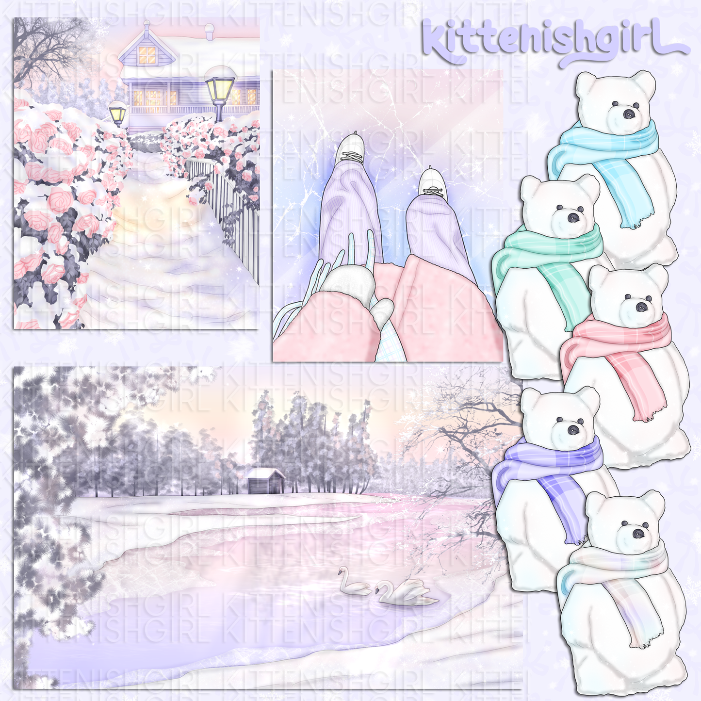 Snowbound // Clip Art