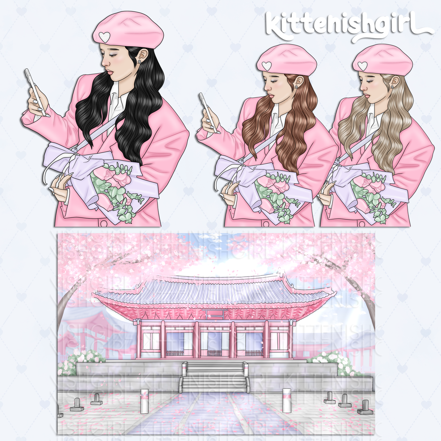 Seoul // Clip Art