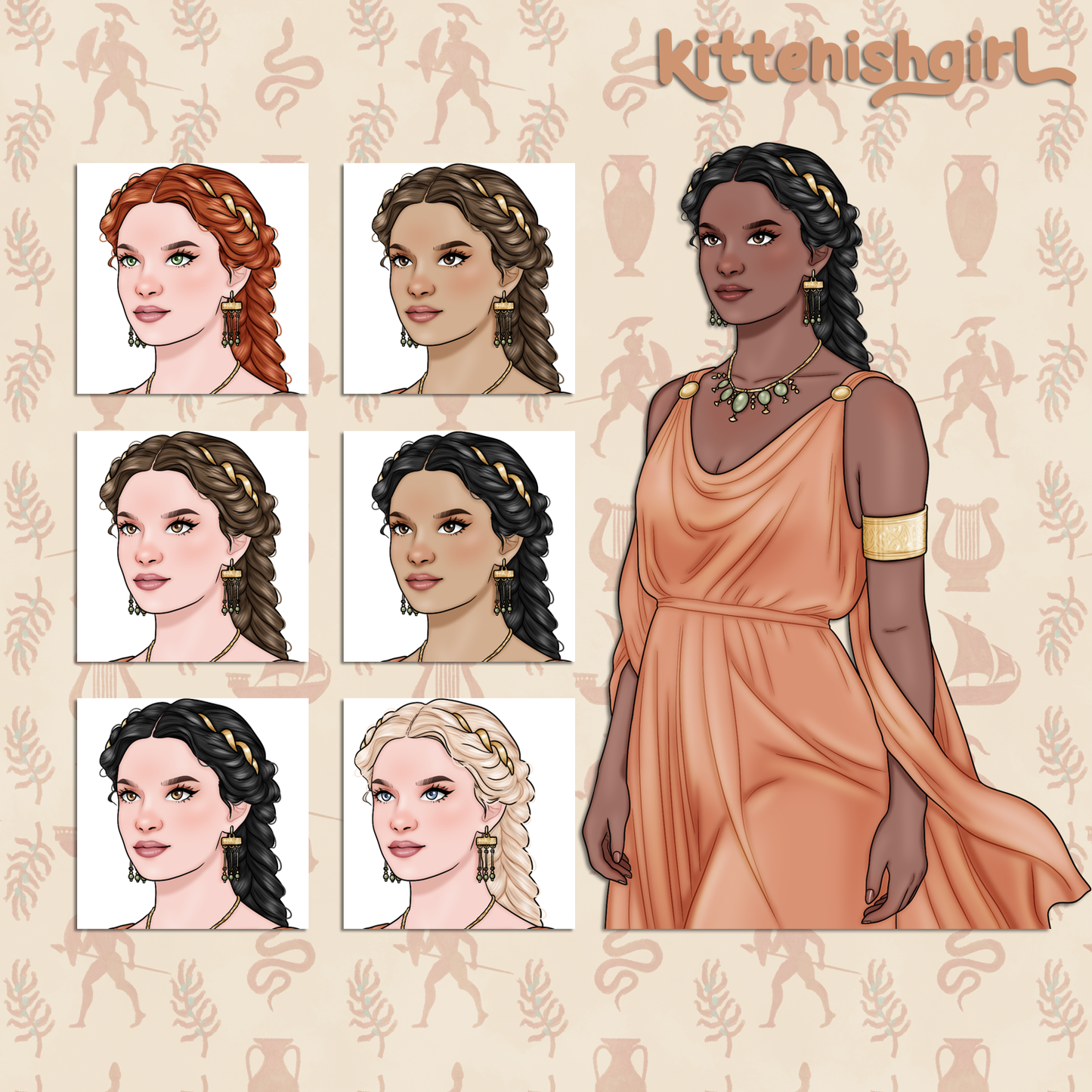 Ancient Myth // Clip Art