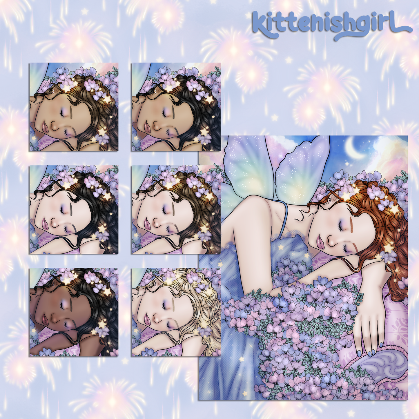 New Year's Dream // Clip Art