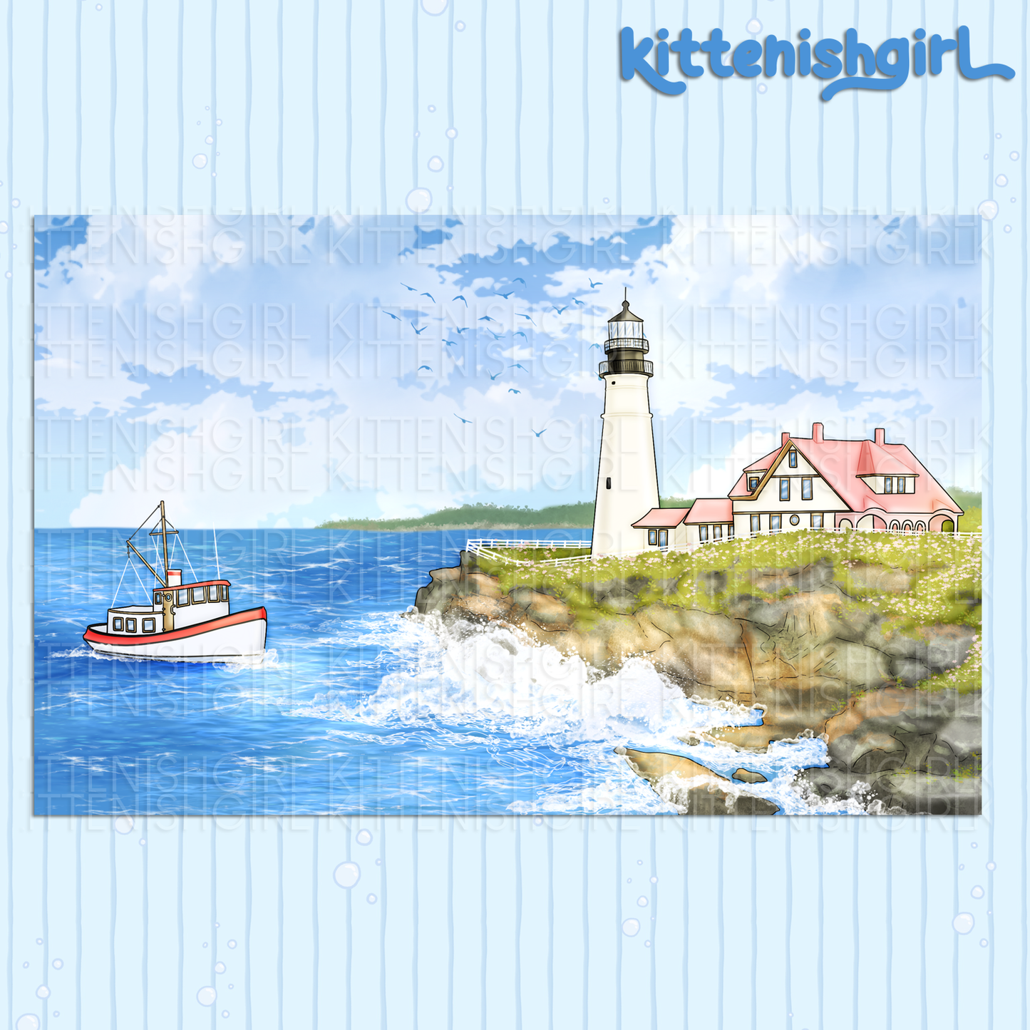 Seaside // Clip Art