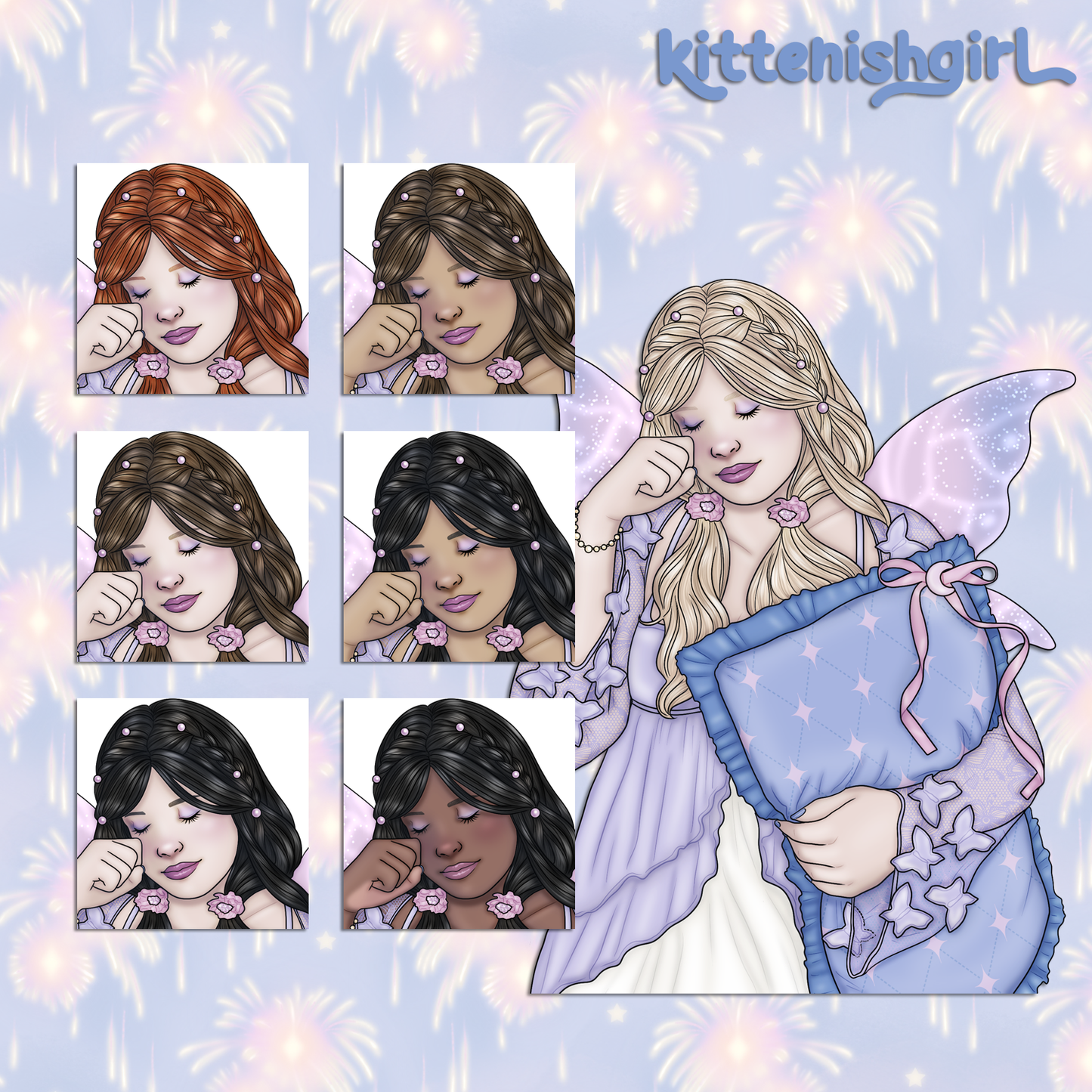 New Year's Dream // Clip Art