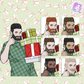 Hip Hip Hooray - Xmas // Clip Art