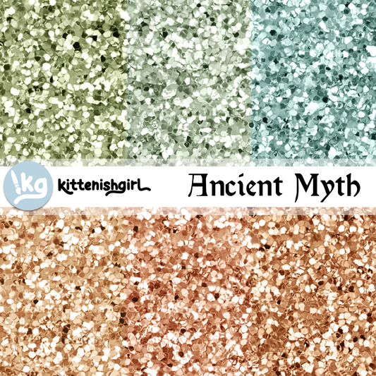 Ancient Myth // Glitter Digital Papers