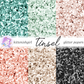Tinsel - Mint // Glitter Digital Papers