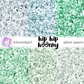 Hip Hip Hooray - Cool // Glitter Digital Papers
