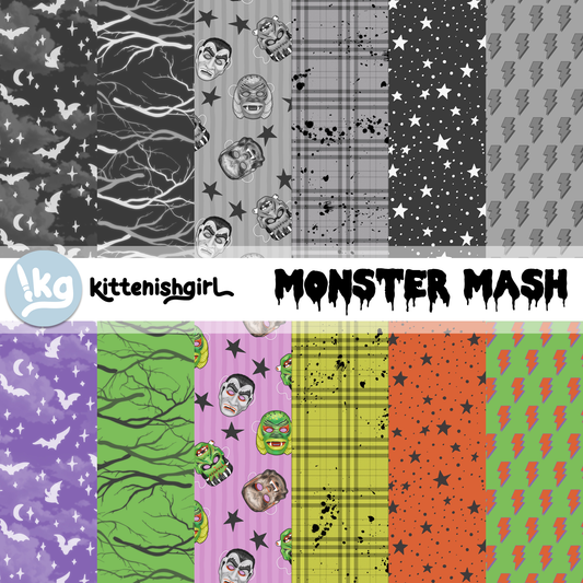 Monster Mash // Digital Papers