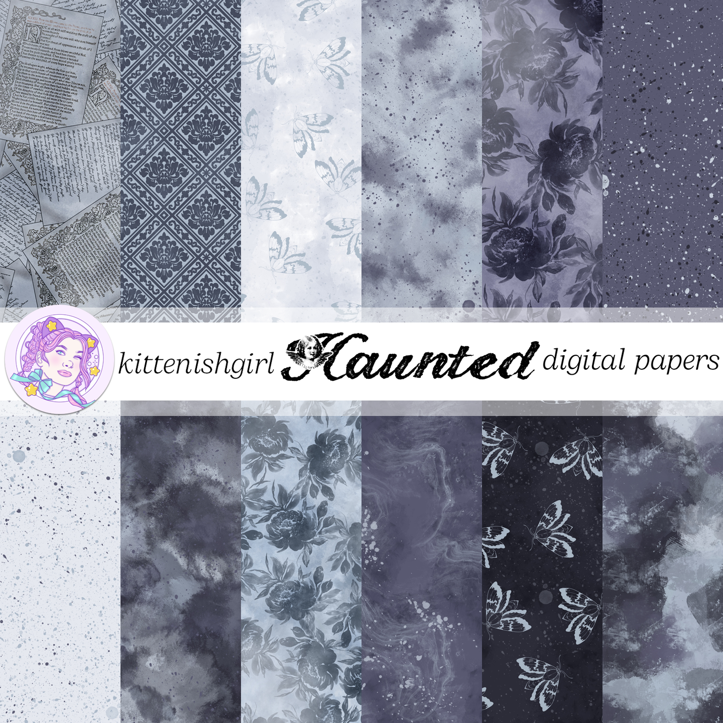Haunted // Digital Papers