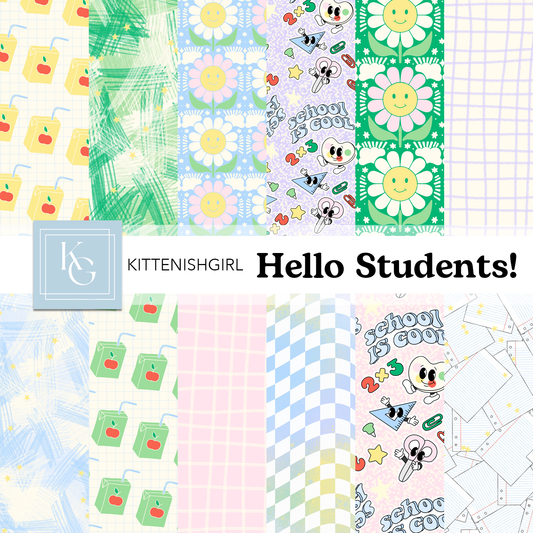 Hello Students! // Digital Papers