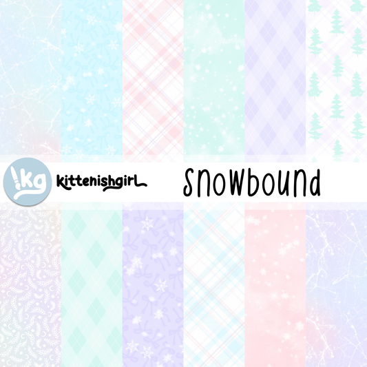 Snowbound // Digital Papers