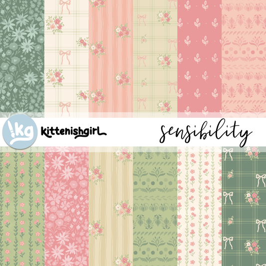 Sensibility // Digital Papers